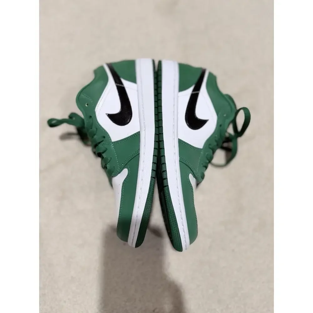 Air Jordan 1 Low Pine Green 2020 553558-301 Men’s size US8 Green/White/Black